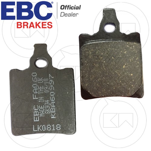 Pair brake pads rear ebc - pair,